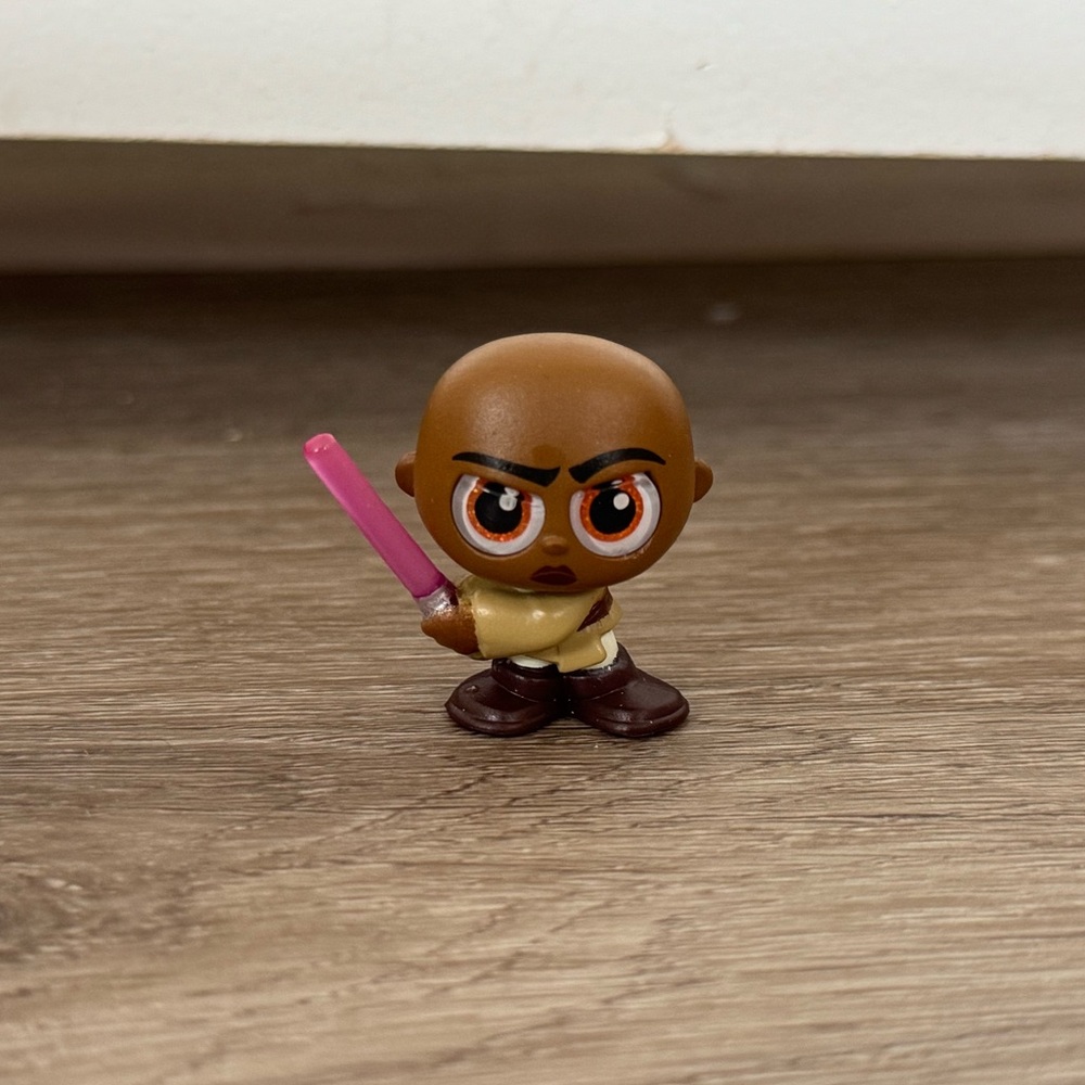 Disney Doorables Mace Windu Star Wars Rare Figure Jedi Phantom Menace